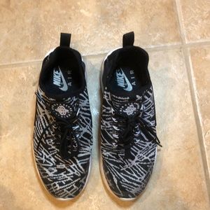 Nike Air Huarache Run Ultra KJCRD Women's Shoes Black/White